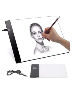 Caja de Luz LED de Trazado A6 GOTOTOP Ultra Fina Dimmable