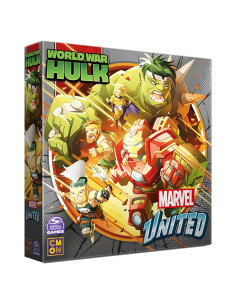 Expansión Marvel United Guerra Mundial Hulk - CMON - 1-5 Jugadores
