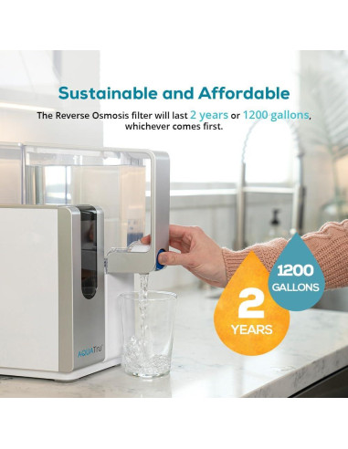 Filtro de Ósmosis Inversa AquaTru Etapa 3 - 0.39 kg