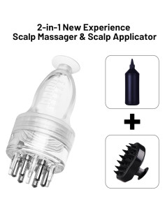 Peine Aplicador de Aceite HASSLICKIT 5ml Masajeador Cabello 2