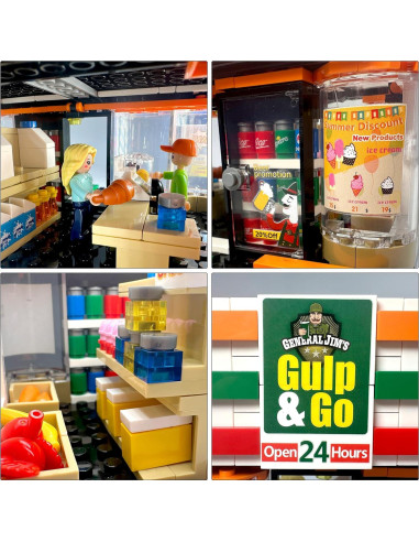 Conjunto de Bloques Gulp & Go General Jim - 320 Piezas