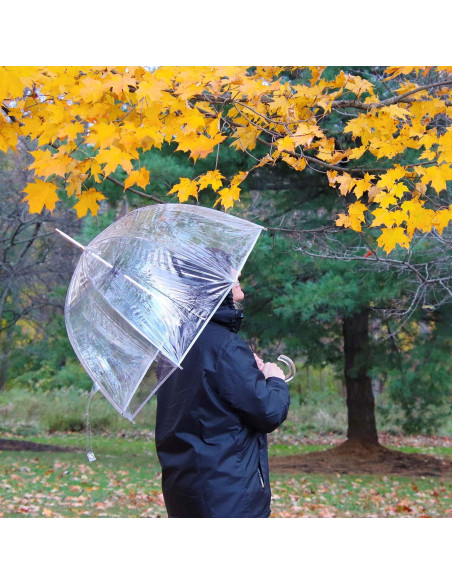 Paraguas Burbuja Totes para Adultos Transparente 129,54 cm