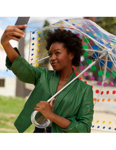 Paraguas Burbuja Totes para Adultos Transparente 129,54 cm