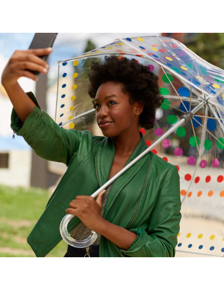 Paraguas Burbuja Totes para Adultos Transparente 129,54 cm