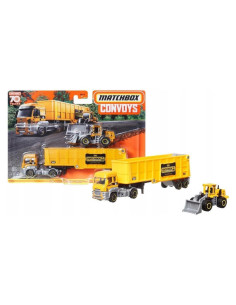 Matchbox Convoys Ford Cargo con Cama de Madera 10x2x2.7cm