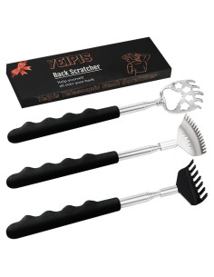 Set de 3 Rascadores de Espalda Telescópicos Yeipis