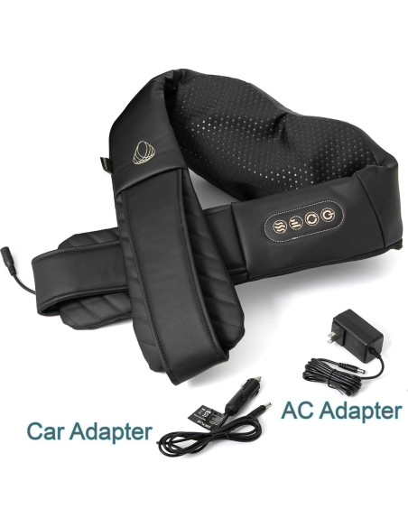 Masajeador Shiatsu InvoSpa TE-889 con Calor y 8 Bolas