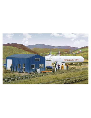 Kit Estructura Gas HO Walthers 2 Tanques Detallados