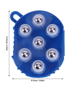 Masajeador GLEAVI 3 en 1 Guante y Cepillo Exfoliante 2
