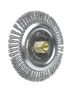 Cepillo de Limpieza de Soldadura Weiler 7" Roughneck 56 Nudos 2