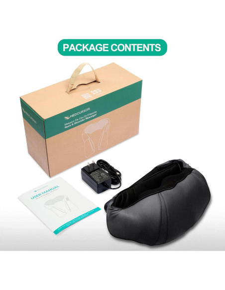 Masajeador de Cuello Medcursor LY-580A con Calor 3D