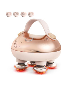 Masajeador de Cabeza Arboleaf Calefaccionado Rosa