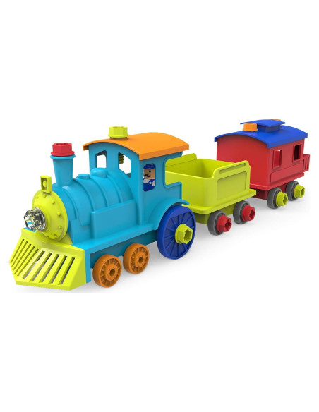 Tren Desarmable Educational Insights con Taladro Eléctrico