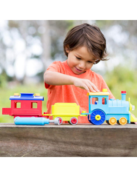 Tren Desarmable Educational Insights con Taladro Eléctrico