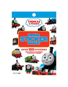 Cuaderno de Pegatinas Thomas y Amigos | 100 Actividades