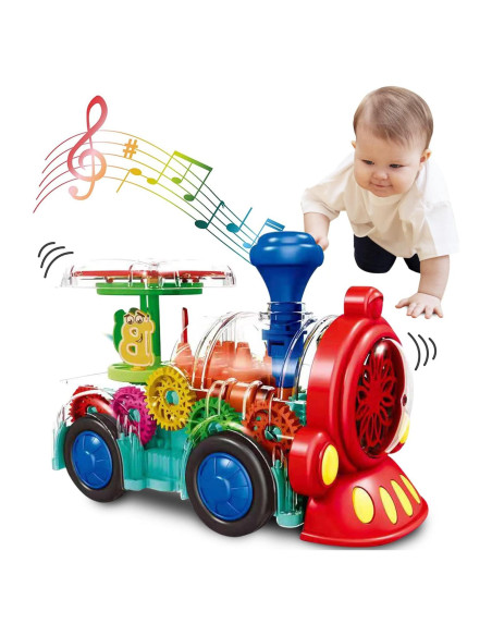 Tren Eléctrico Tooty Toy con Luz y Música - Juguete Interactivo Tren Eléctrico Tooty Toy con Luz y Música - Juguete Interactivo