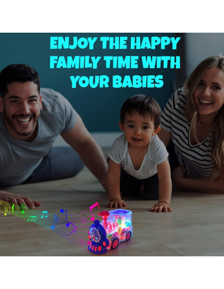 Tren Eléctrico Tooty Toy con Luz y Música - Juguete Interactivo Tren Eléctrico Tooty Toy con Luz y Música - Juguete Interactivo