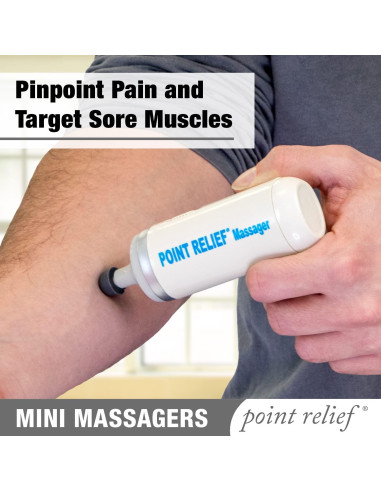 Mini Masajeador Point Relief 14-1050 Alivio Dolor Compacto