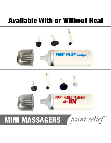 Mini Masajeador Point Relief 14-1050 Alivio Dolor Compacto