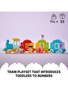LEGO DUPLO Mi Primer Tren de Números Juguete Educativo 2