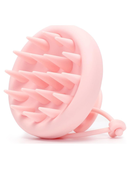 Cepillo de Masaje para Cuero Cabelludo Beautlohas Rosa