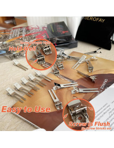 65 Clips de Pelo Metálicos Plateados TSEROFAY para Rizar 2