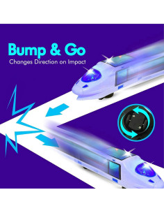 Tren Bala Eléctrico WEofrecemosloqueQUIERES 33x6.1cm con Música 2