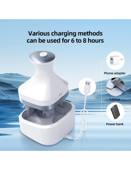 Masajeador Eléctrico Tenswa para Cabeza y Cuerpo 112 Nodos