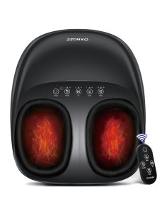 Masajeador de Pies KNQZE KF7 con Calor y Control Remoto