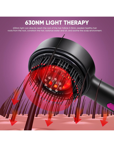 Aplicador de Aceite para Cabello MPADQ Masajeador IPX7