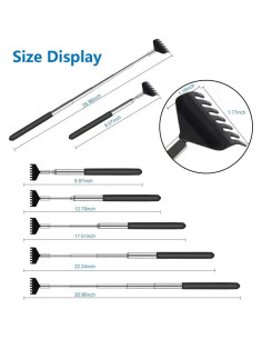 Rascador de Espalda YIMICOO Telescópico 6 Paquetes 2