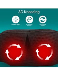 Masajeador de Cuello Mawuye con Calor y 8 Nodos 1.60 kg 2