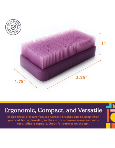 Cepillo Sensorial Suministros Especiales Terapia 8 Unicornios