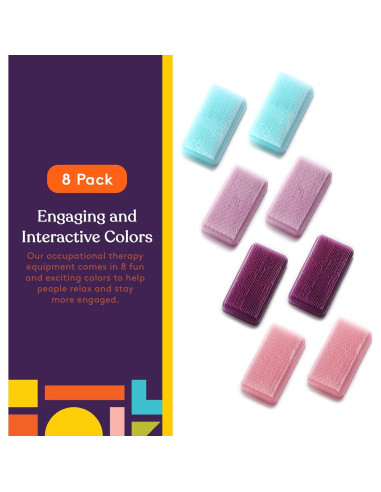 Cepillo Sensorial Suministros Especiales Terapia 8 Unicornios