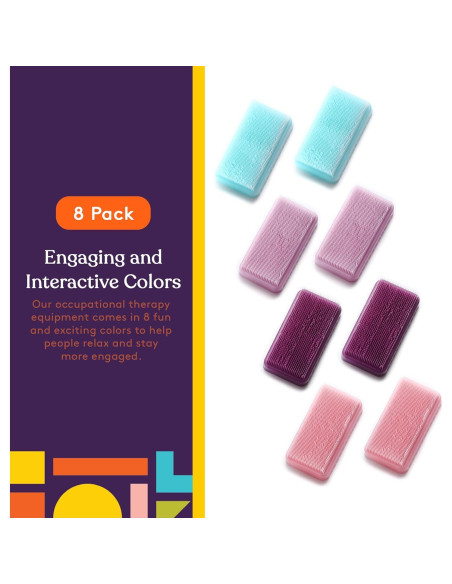 Cepillo Sensorial Suministros Especiales Terapia 8 Unicornios