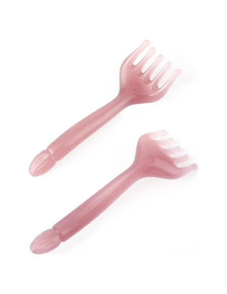 Masajeador de Cabeza WY LIGHTING Rosa Púrpura 5 Garras