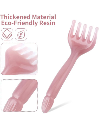 Masajeador de Cabeza WY LIGHTING Rosa Púrpura 5 Garras