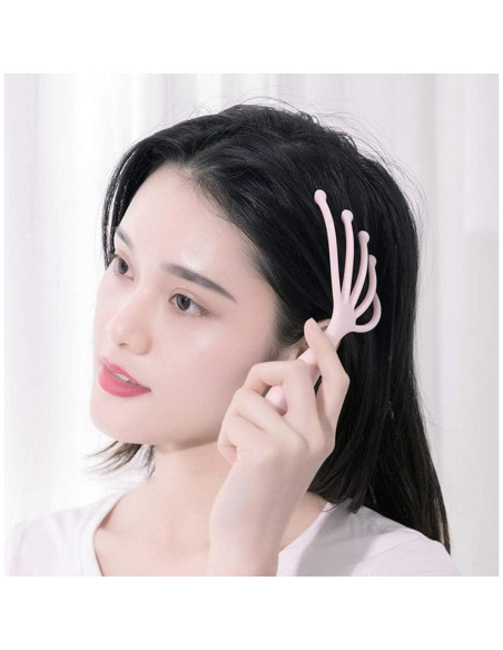 Masajeador de cuero cabelludo Ryoma, portátil y ergonómico