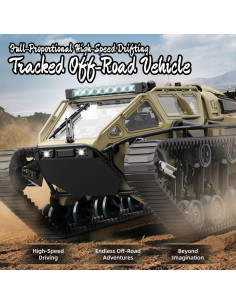 Tanque RC Crawler GUANGDONG 1:16 10KM/H 4WD Off-Road 2