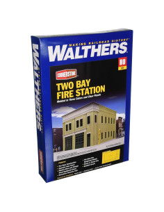 Kit Estación de Bomberos Walthers HO 20.3x12.4x14 cm