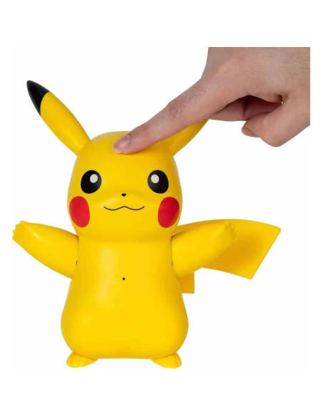 Pokémon Entrena y Juega Deluxe Pikachu - Figura 11,43 cm Pokémon Entrena y Juega Deluxe Pikachu - Figura 11,43 cm