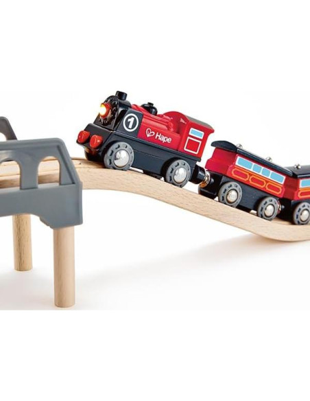 Tren Eléctrico Hape E3703 con Conectores Magnéticos