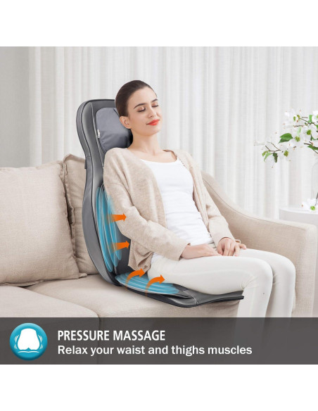 Silla Masajeadora COMFIER CF-2307A con Calor y Shiatsu