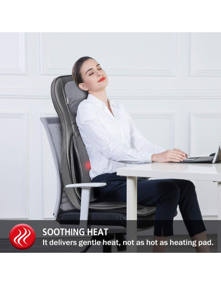 Silla Masajeadora COMFIER CF-2307A con Calor y Shiatsu