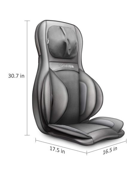 Silla Masajeadora COMFIER CF-2307A con Calor y Shiatsu
