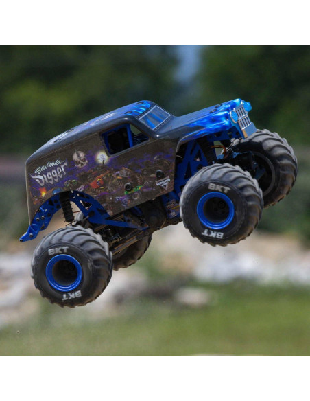 Monster Truck Losi 1/18 LMT Son Uva Digger 4x4 RTR Azul
