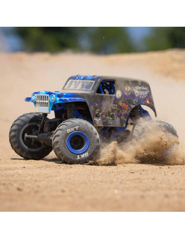 Monster Truck Losi 1/18 LMT Son Uva Digger 4x4 RTR Azul