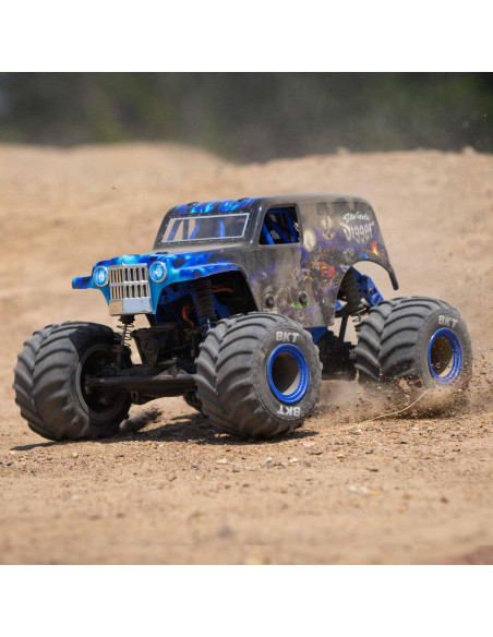 Monster Truck Losi 1/18 LMT Son Uva Digger 4x4 RTR Azul