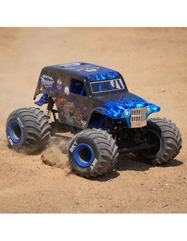 Monster Truck Losi 1/18 LMT Son Uva Digger 4x4 RTR Azul