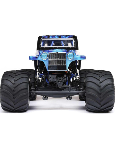 Monster Truck Losi 1/18 LMT Son Uva Digger 4x4 RTR Azul